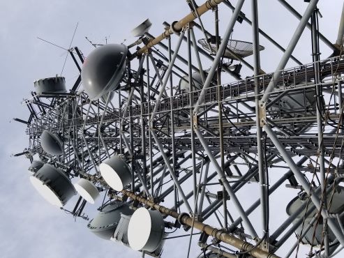 Radio Towers on Volmer Peak